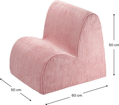 Wigiwama Sky Lenestol, Pink Mousse
