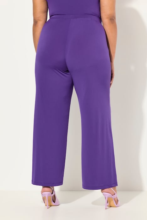 Jerseyhose, weites Bein, Elastikbund, bis Gr. 66/68