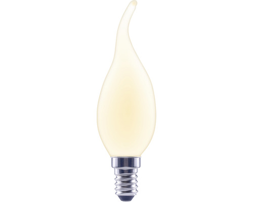 FLAIR LED kaarslamp, dimbaar, CL35 E14/2,2W (25W) 250 lm 2700 K warm wit mat Windstoß kaarslamp