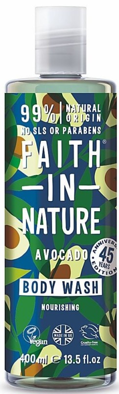 Faith In Nature Bodywash Avocado 400ml