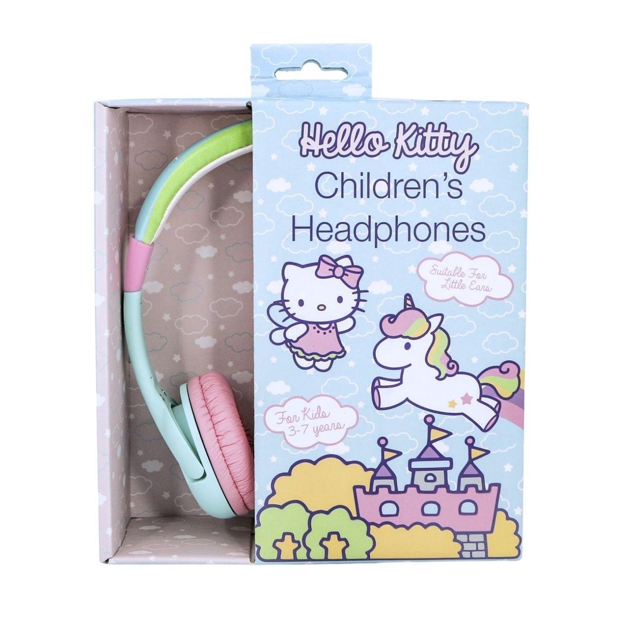 OTL Hello Kitty Rainbow Unicorn Kids Wired Headphones