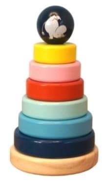 Barbo Toys Mumin stabelringe (6 ringe)