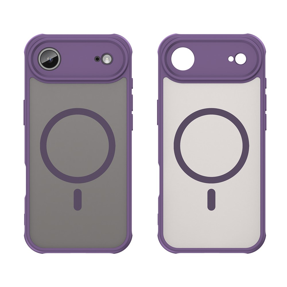 iPhone Air MagSafe Hybrid Hülle mit TPU Bumper - Lila