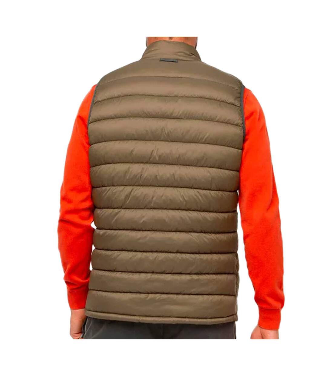 Doudoune Sans Manches Kaki Homme TBS Fabian
