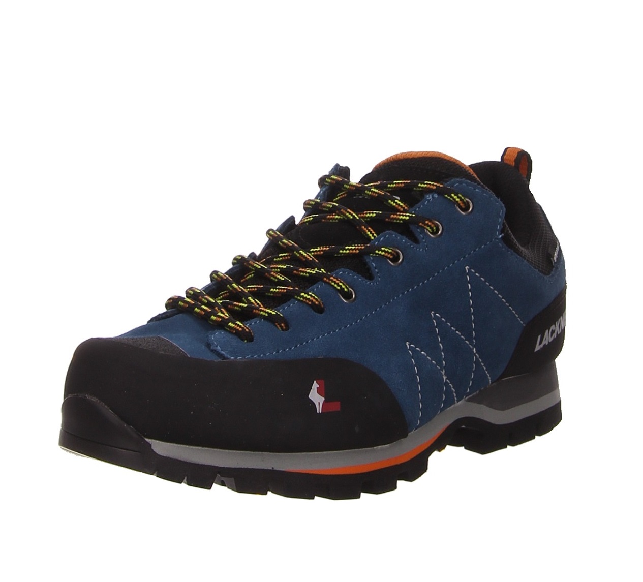 Lackner Schnürschuhe petrol blau