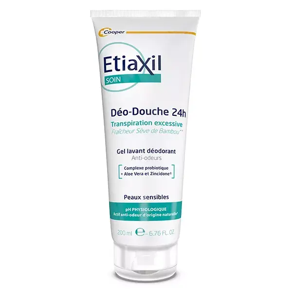 Etiaxil Déo-Douche Gel Douche Transpiration Excessive Corps 200ml