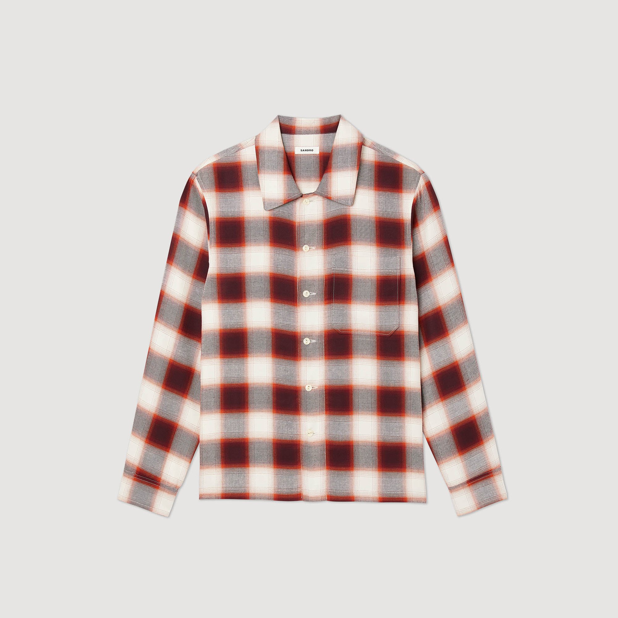 Chemise á carreaux Homme