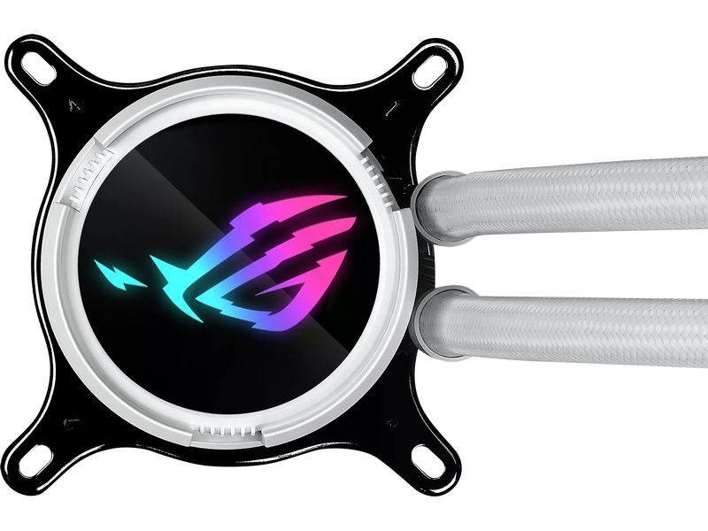ASUS ROG Wasserkühlung ROG Strix LC III 360 ARGB White Edit All-in-One Wasserkühlung mit 3x 120-mm Lüfter mit RGB-Beleuchtung