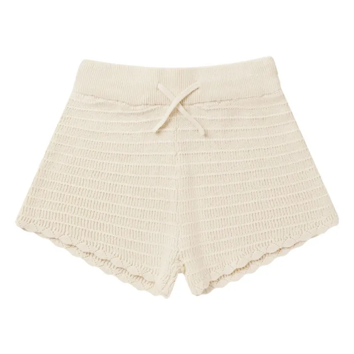 Rylee + Cru Short Maille Crochet | Ecru