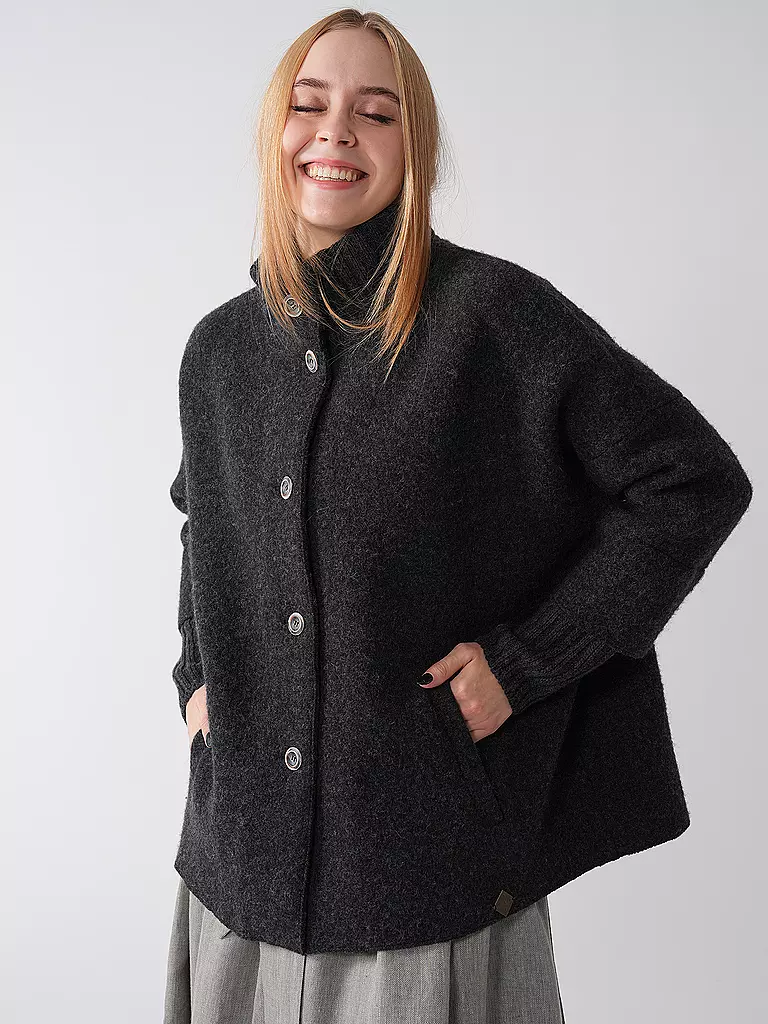 STAPF Trachten Strickjacke ILSA schwarz