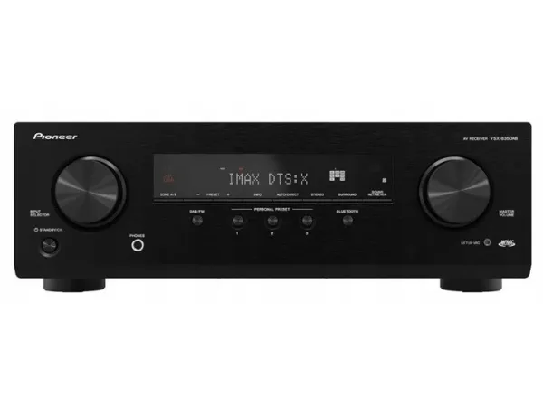 Pioneer VSX-835, 7.2 kanaler, Surround, 165 W, 0,08%, 200 mV, 4 - 16 ohm (O)