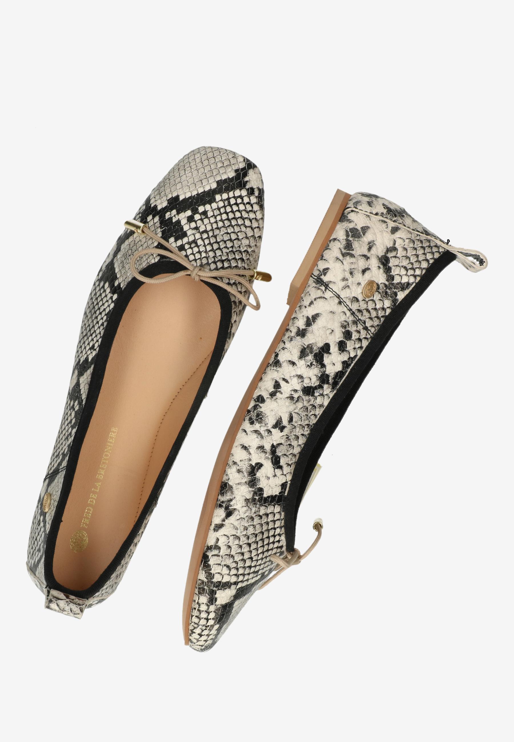 IDRIS BALLETTO Ballerina python print lt Black/White