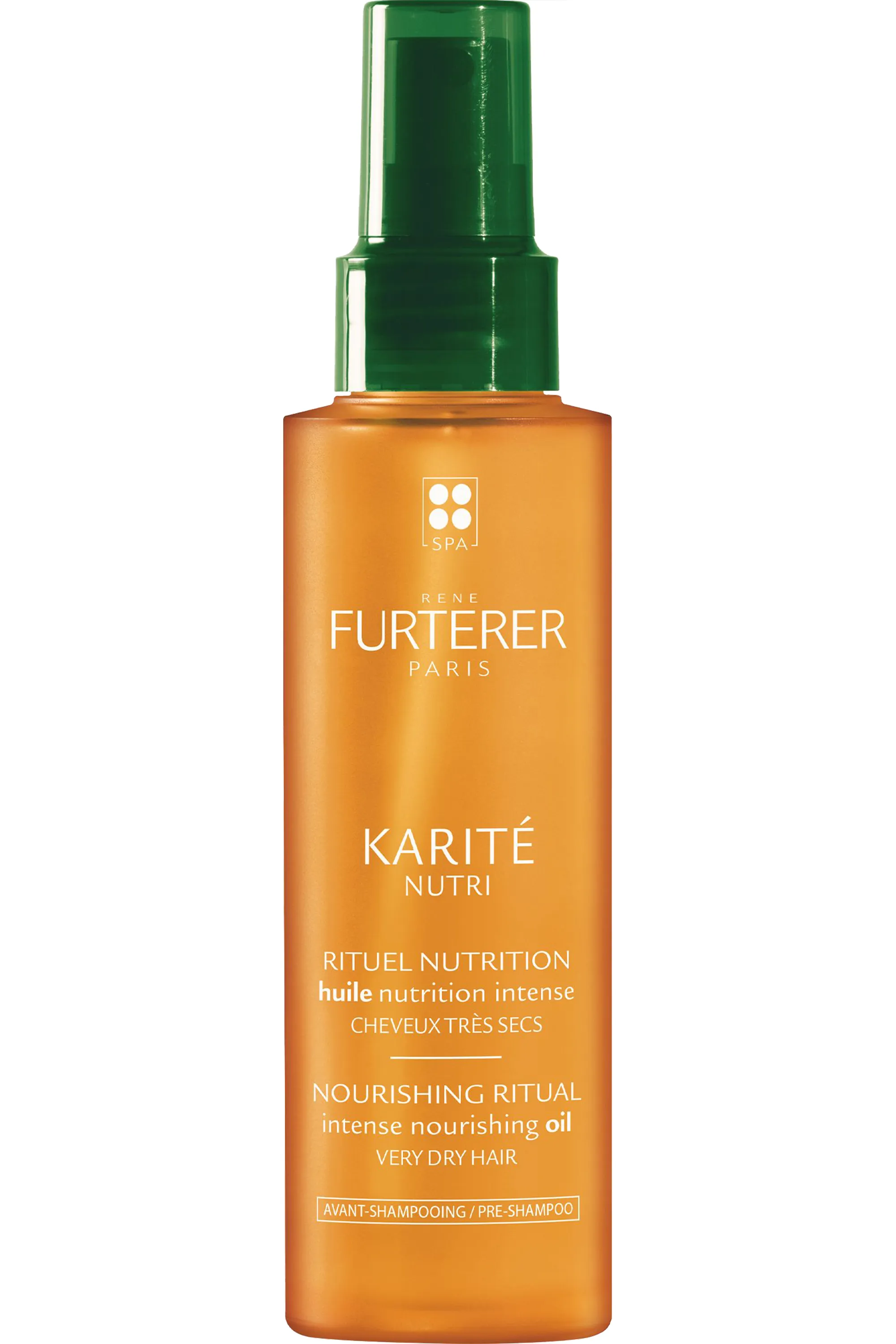 René Furterer Huile de beauté nutrition intense pour cheveux secs Karité Nutri-100 ml