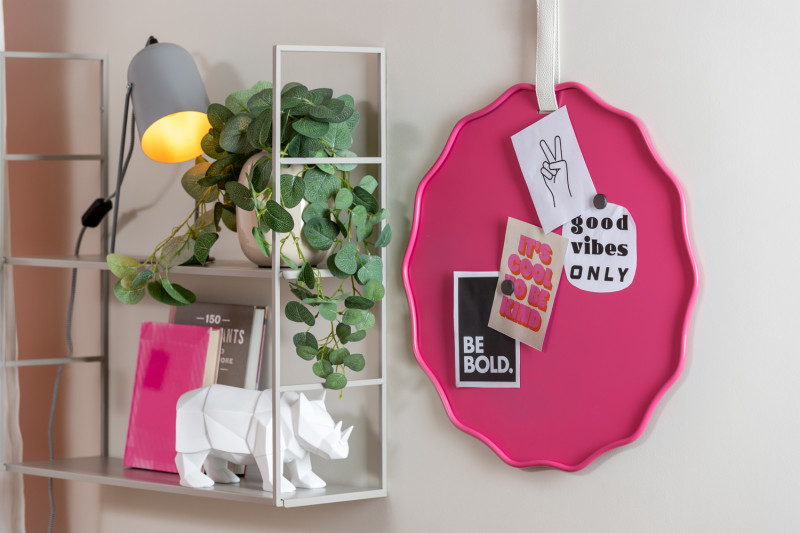 Memo Board Funky Wave PT4166BP Bright pink