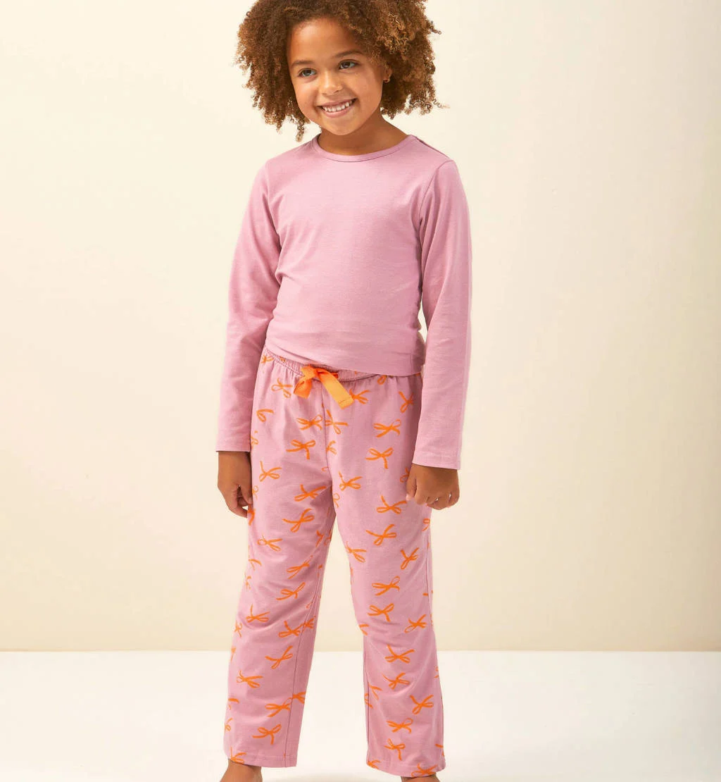 Little Label pyjama met all over print op de broek