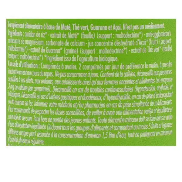 Superdiet Organic Fat Burning Quartet 150 comprimidos