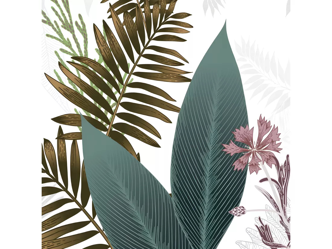 Tapis Vinyle Médium bis l 50xL200cm - Sweet Jungle - Vinyle