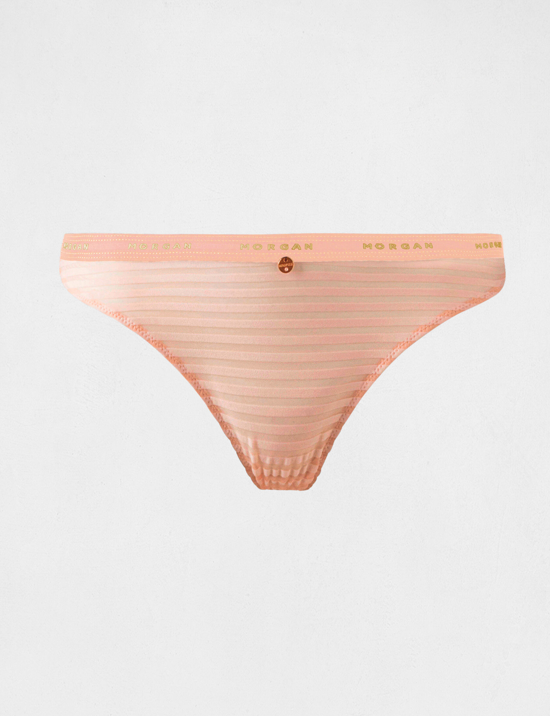 Slip dentelle rose femme - rose