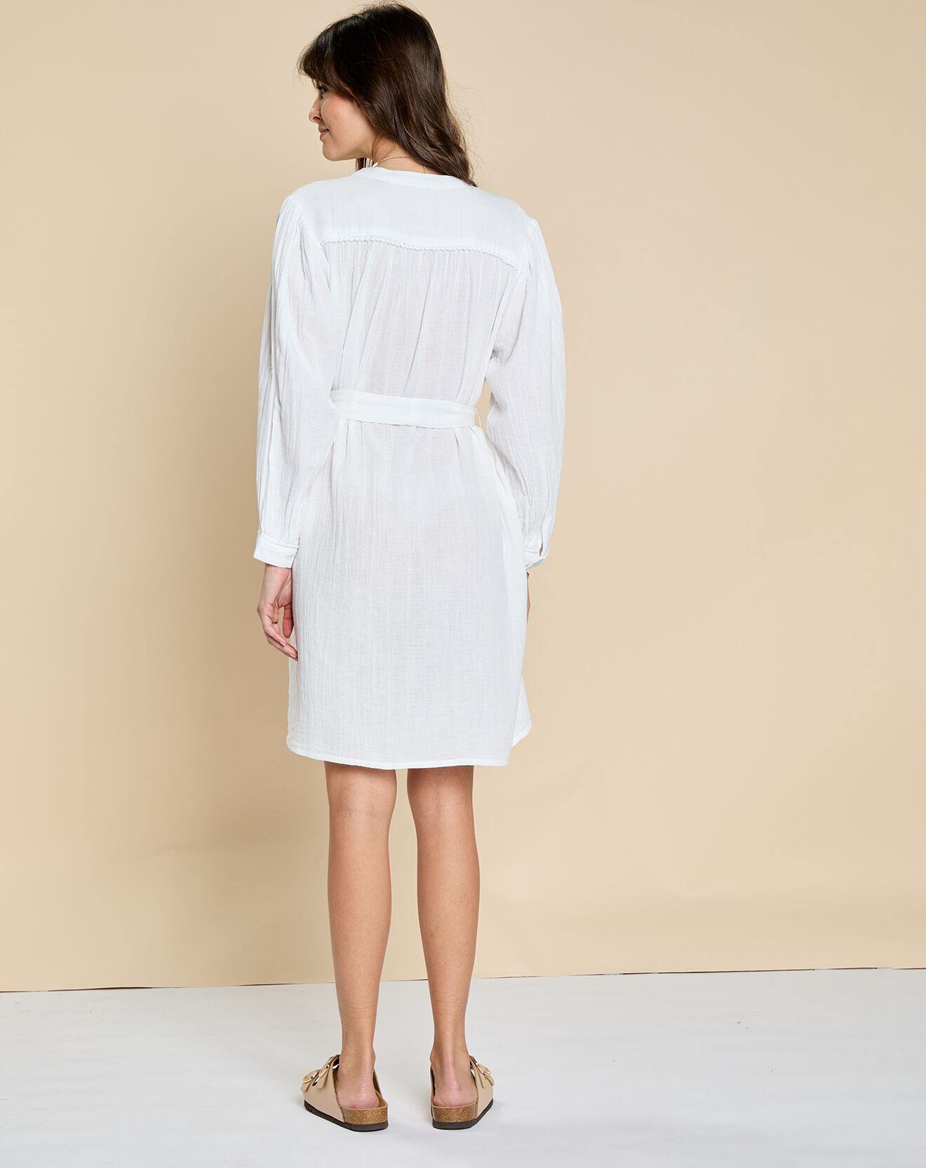 Harris Wilson Robe Emeraude blanche