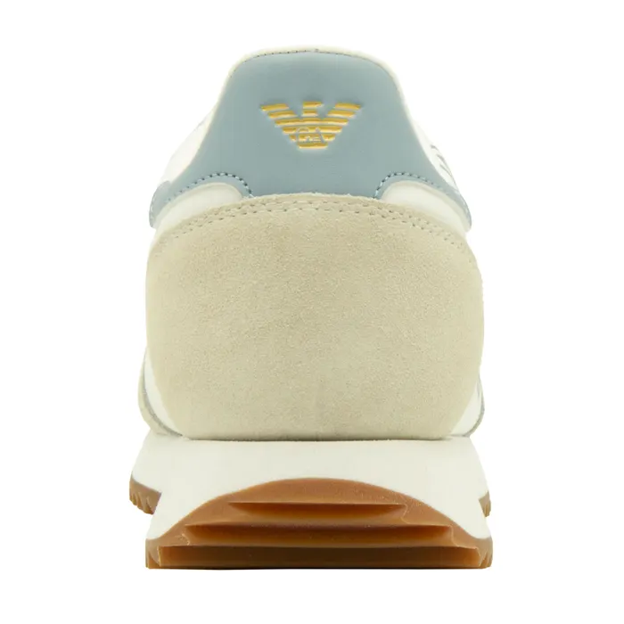 EA7 Black & White Vintage Sneakers Heren