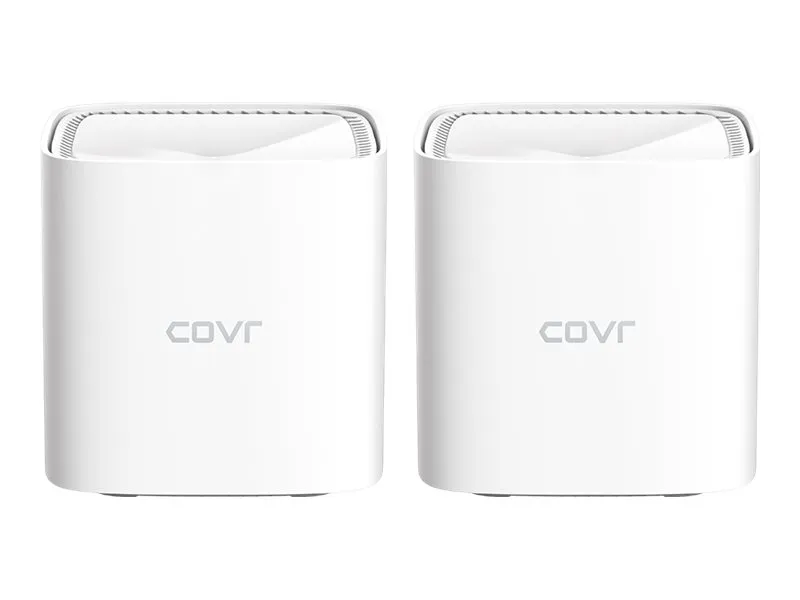 D-Link Covr Whole Home COVR-1102 - Wi-Fi-system - (2 extendere) - op til 325 kvm 1GbE - Wi-Fi 5 - Dual Band