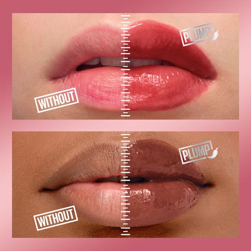 Maybelline Lifter Plump Lip Gloss, 001 Blush Blaze