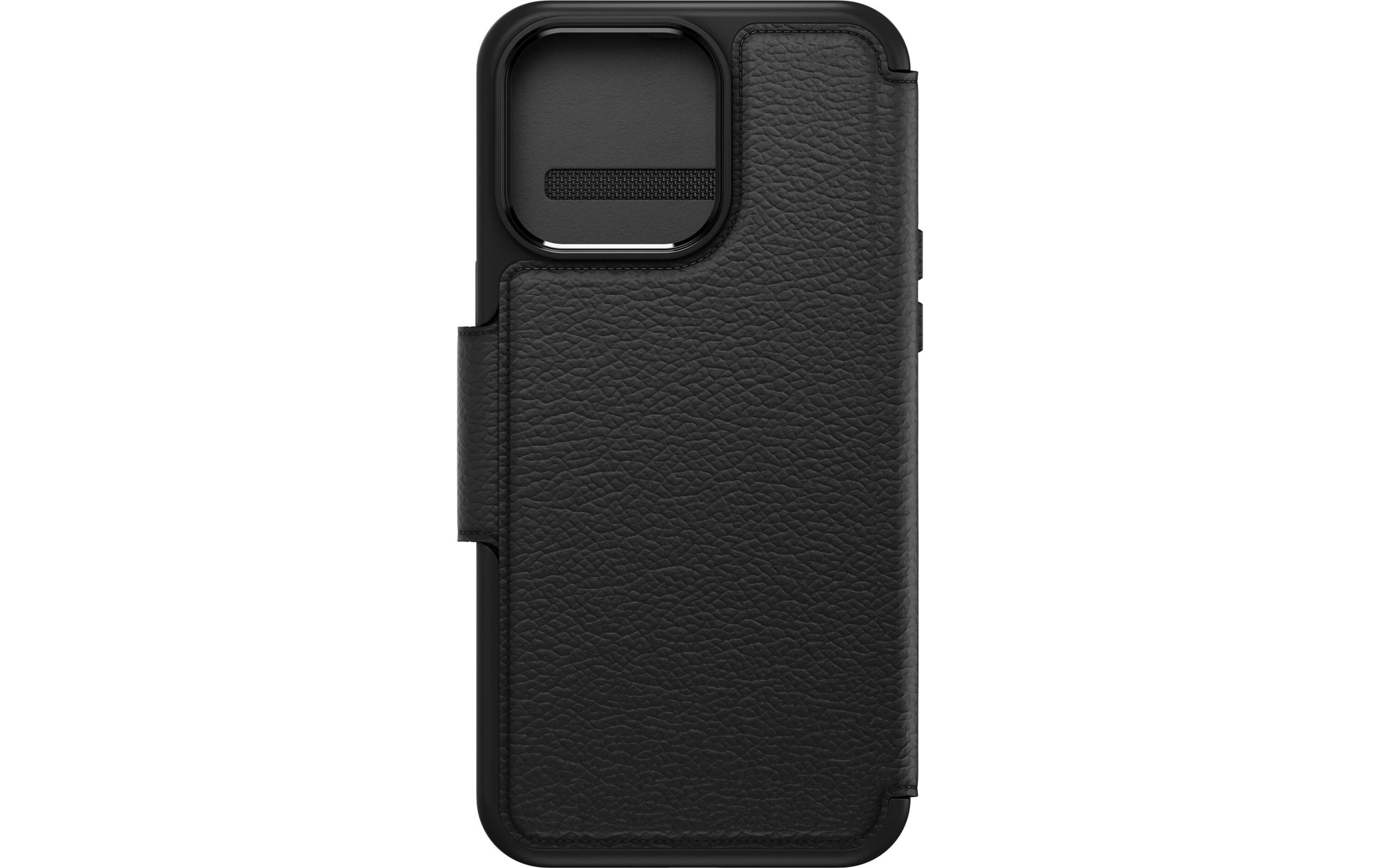Book Cover Strada iPhone 15 Pro Max SchwarzSchutzhülle für das Apple iPhone 15 Pro Max