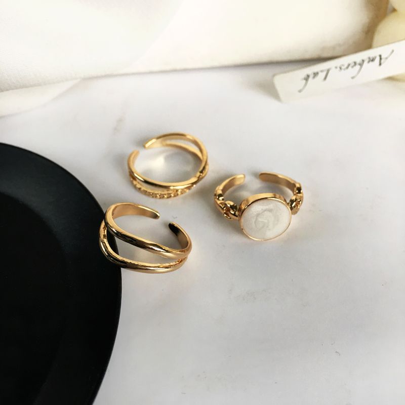Borscht - Set van 3: Retro Alloy-ringen