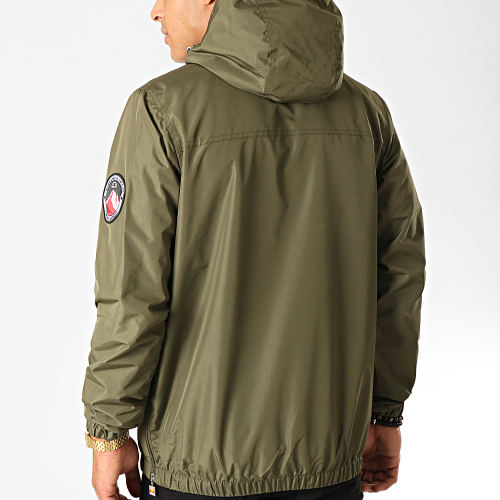 Coupe-Vent Col Zippé Mont 2 Oh SHS06040 Vert Kaki