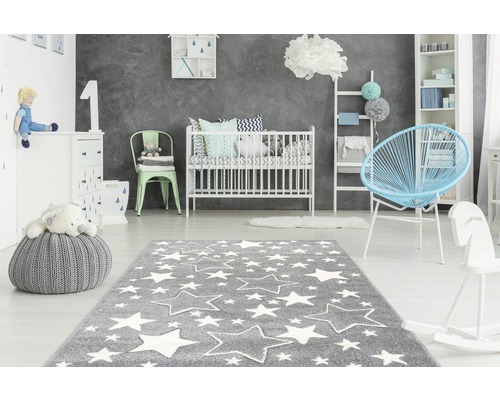 Kindertapijt Australië Tamworth zilver 80x150 cm