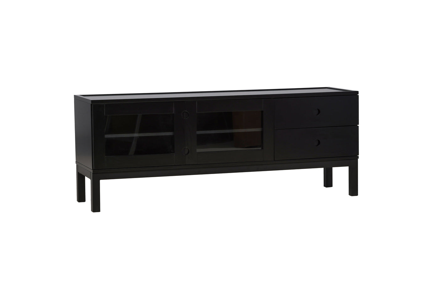 FjÃ´rd - Dressoir Zwart 150cm - MDF - Alcoa