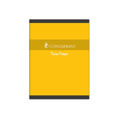 Conquérant - Cahier de travaux pratiques (TP) - 24 x 32 cm - 96 pages - grands carreaux (Seyes)