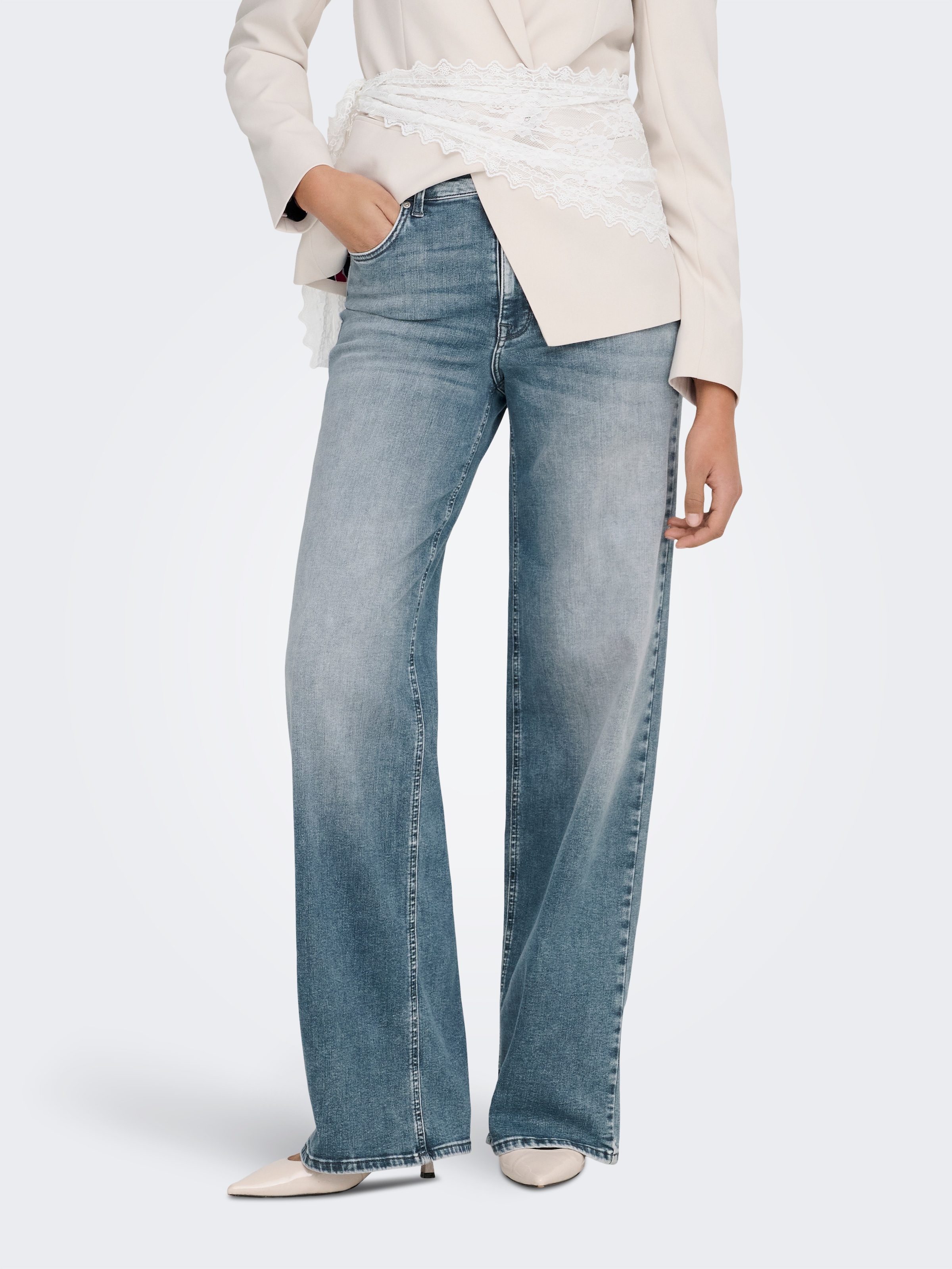 ONLY Relax-fit-Jeans »ONLMADISON BLUSH HW WIDE DNM REA570 NOOS«