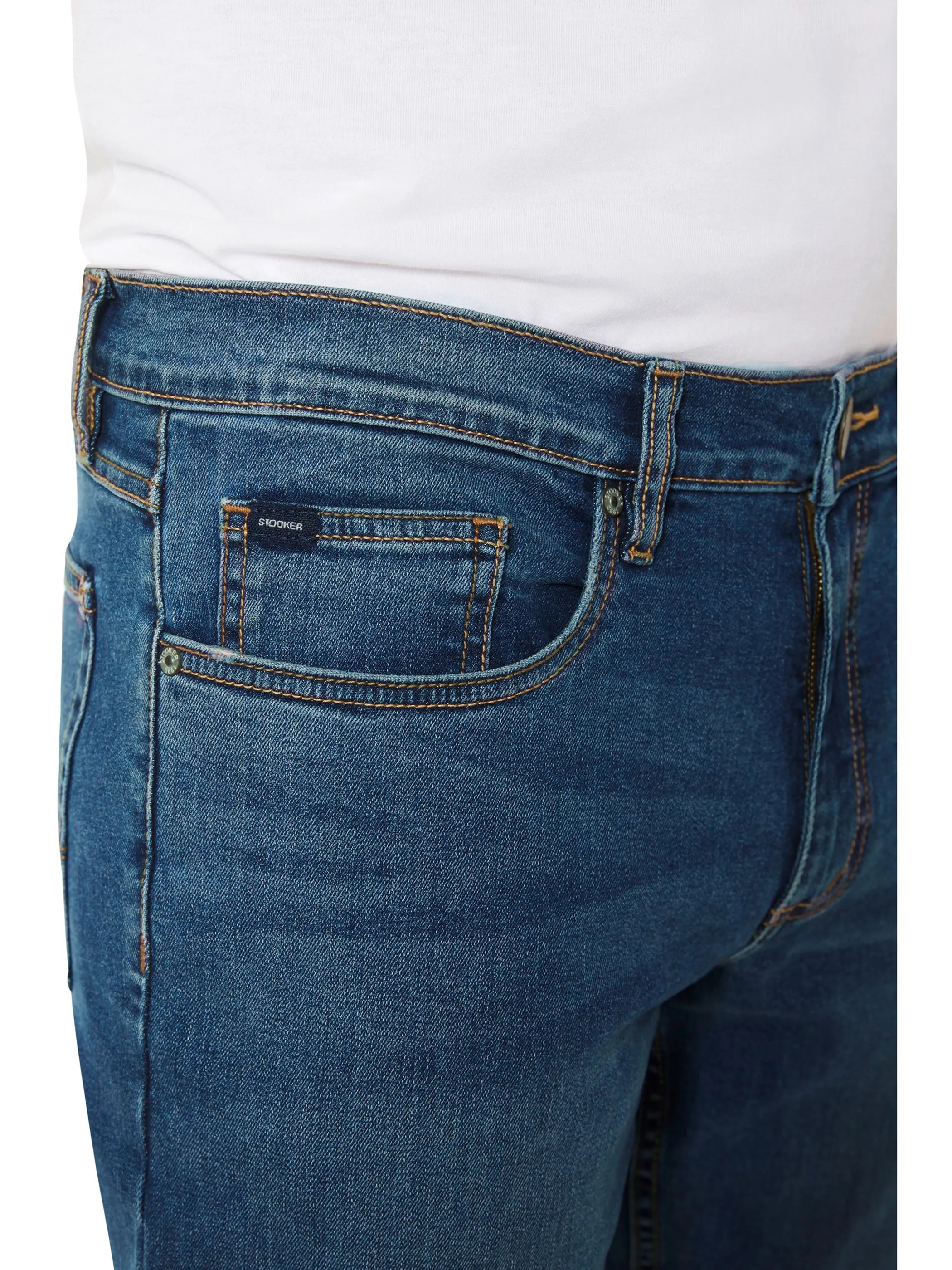 Herren Jeans Straight Fit