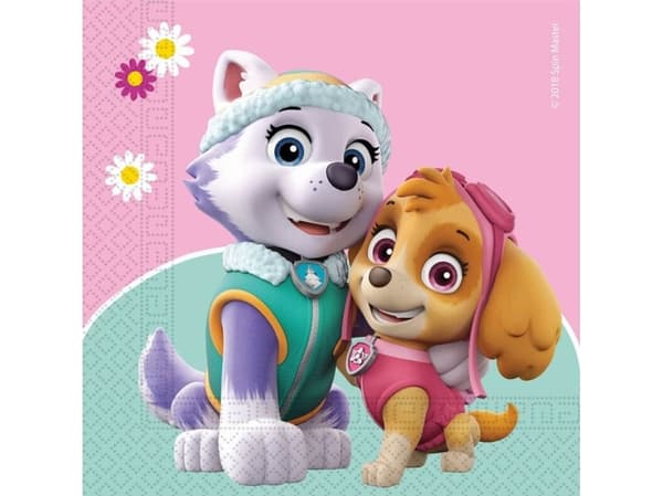 Paw Patrol Skye servietter