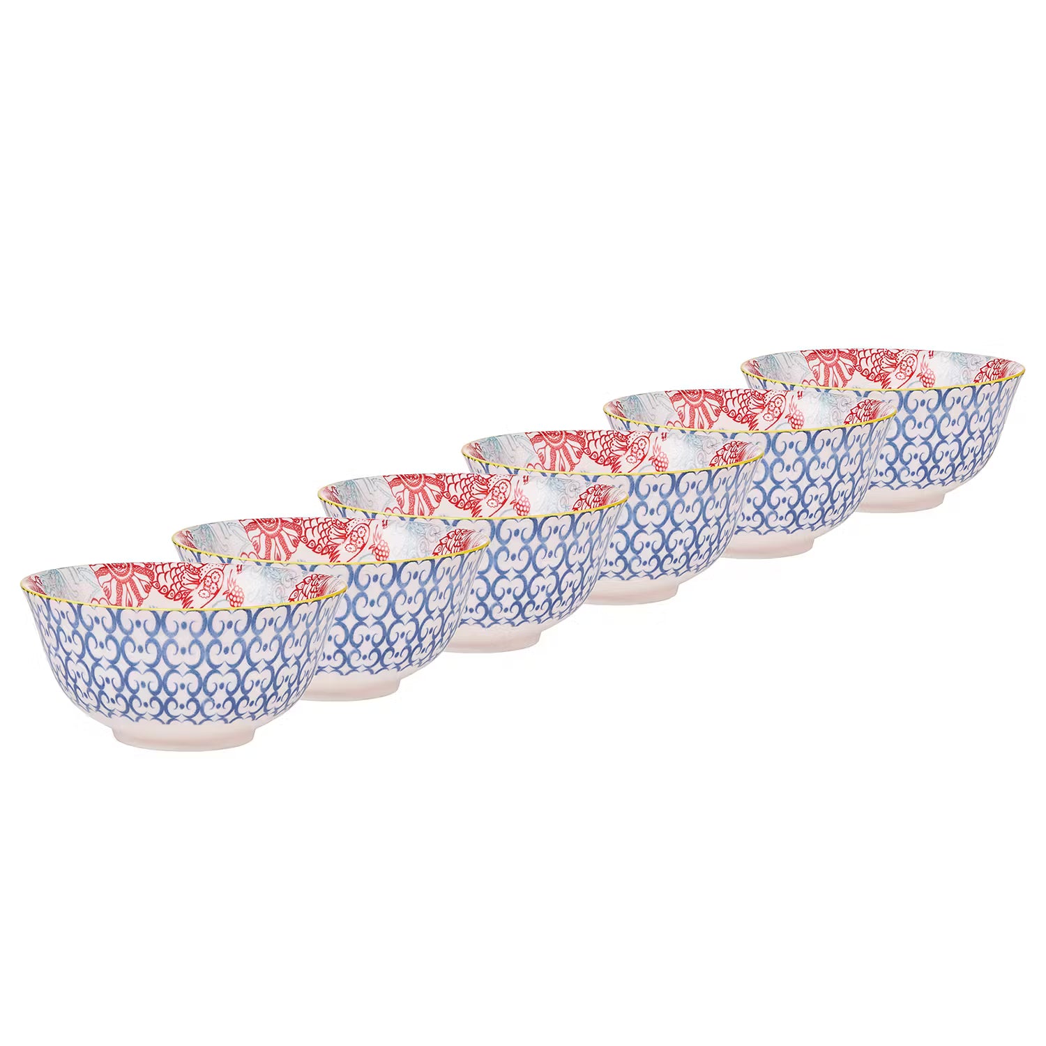 ORNAMENTS Schale 6er-Set