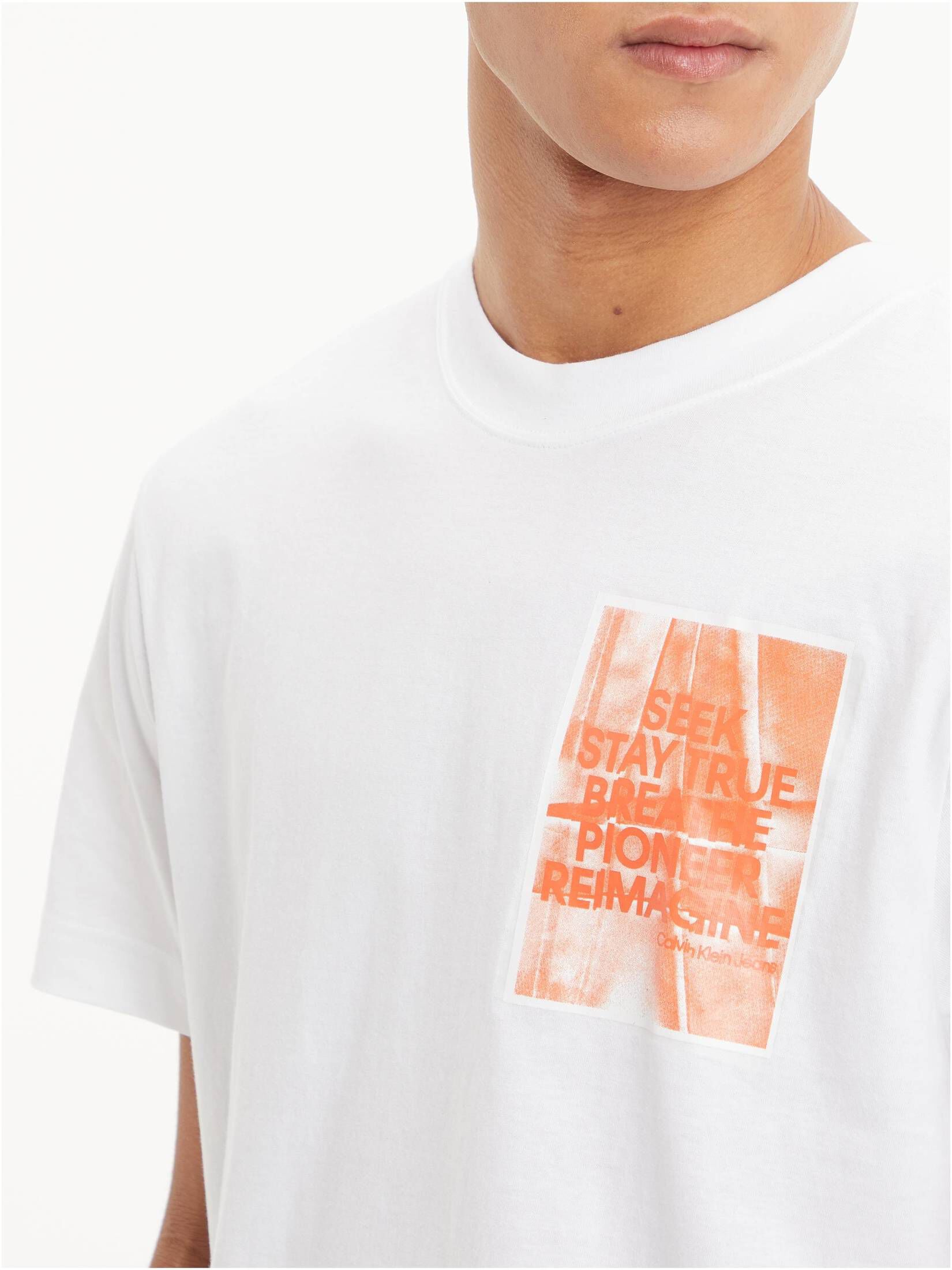 CALVIN KLEIN JEANS| Herren T-Shirt SLOGAN TEE