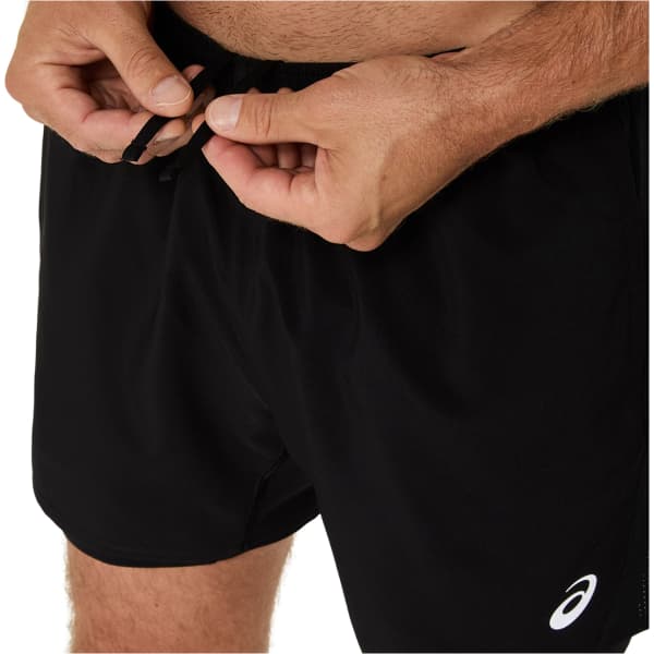 Short running ASICS CORE 2N1 5IN SHORT PERFORMANCE BLACK/PERFORMANCE BLACK