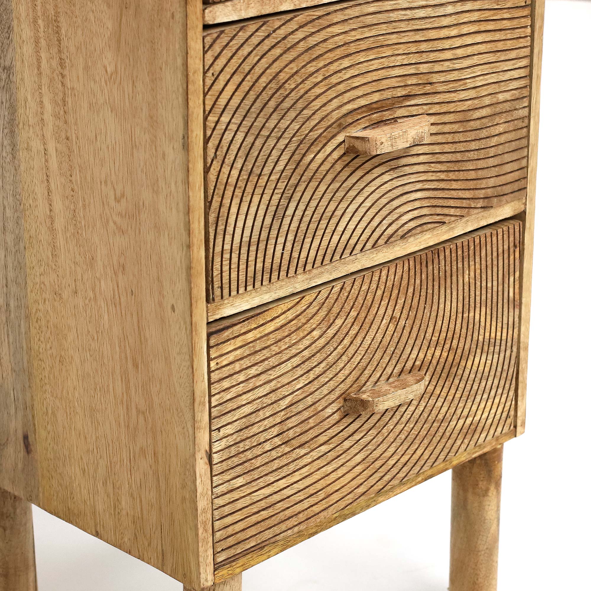 Kommode 'Sorelle', Mangoholz, H 61 cm, B 30 cm, L 26 cm von fischer's lagerhaus