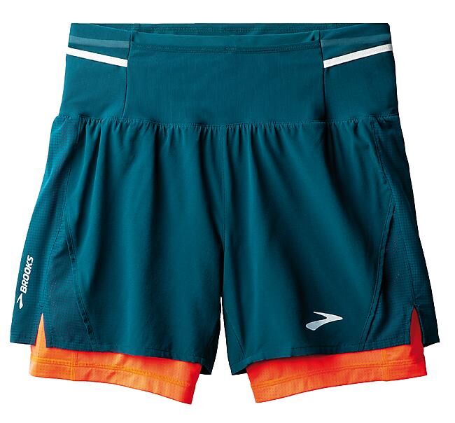 BROOKS RUNNING - SHORT/CUISSARD HIGH-POINT 5 2IN1 M