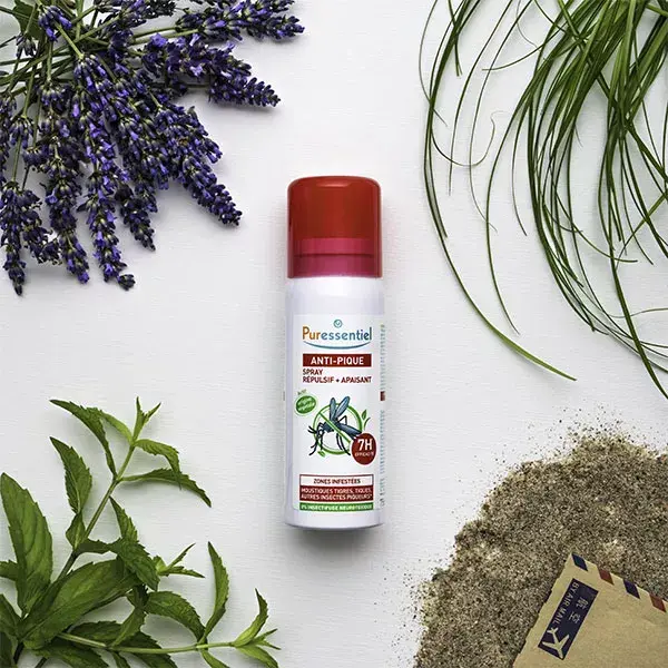 Spray Repelente de Mosquitos Anti-Picadas Puressentiel 75ml