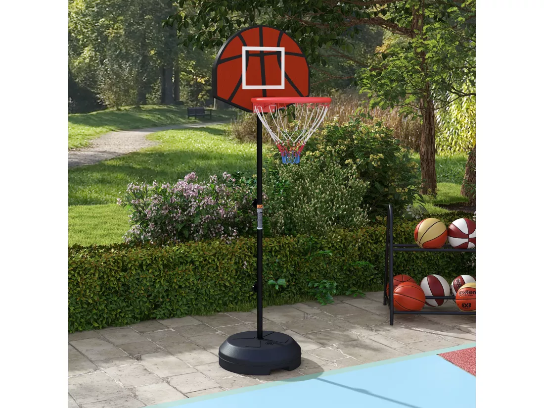 Support panier de basket-ball jeu de 6 fléchettes magnétiques 2 en 1