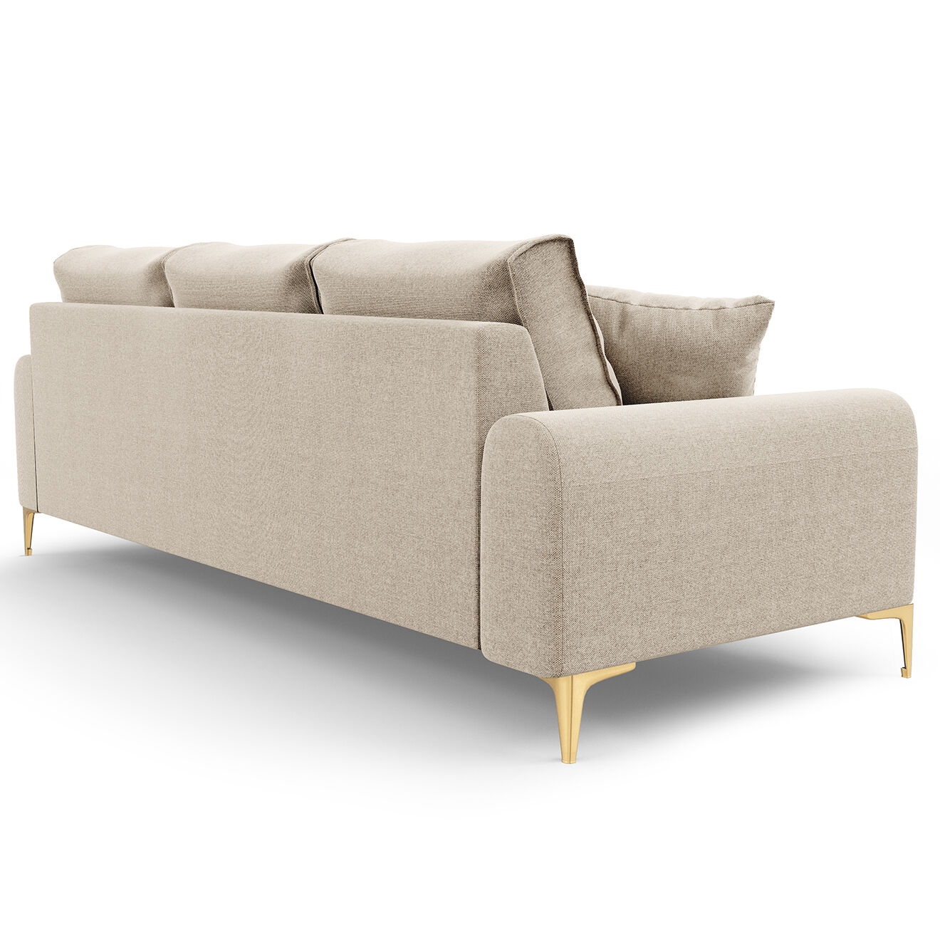 Mazzini Sofas Canapé 3 places Madara beige - 222x102x90 cm