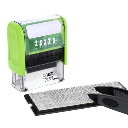 Trodat Deine Dinge Stempel, Set zum Selber Setzen