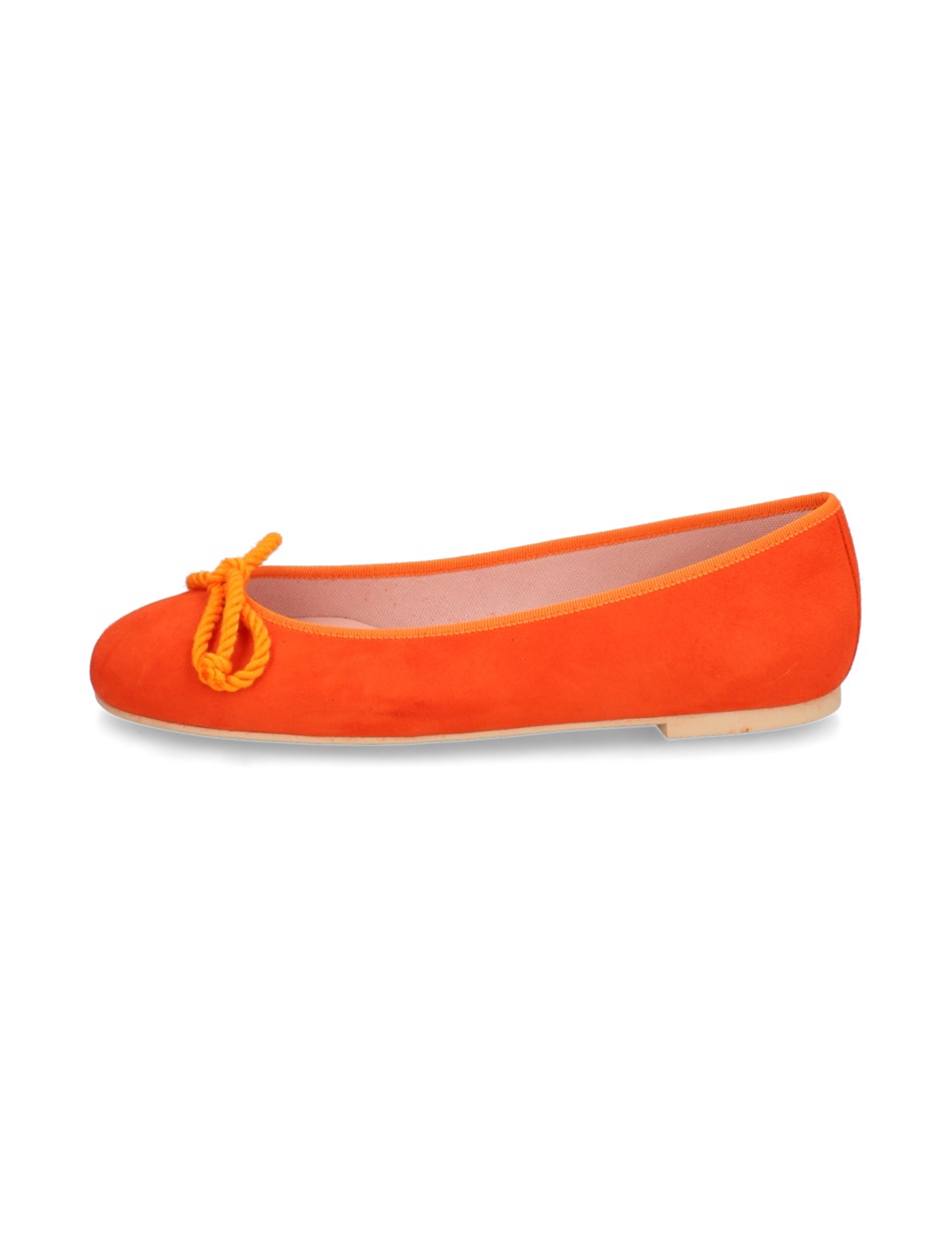 Veloursleder Ballerina
