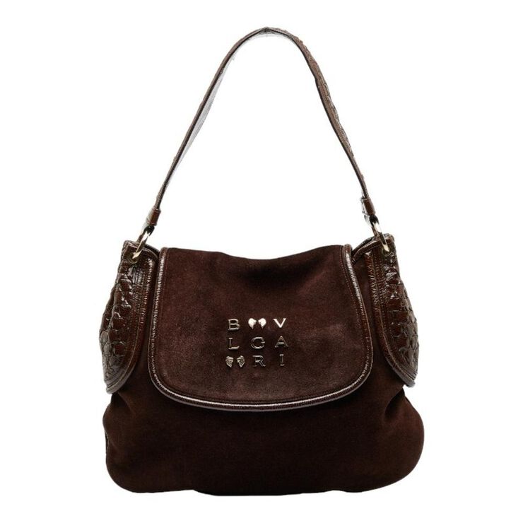 Bvlgari Vintage Bvlgari Shoulder Bag Brown