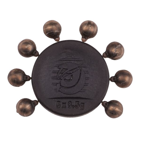Hameçons Pole Position Tungsta avec plombs (8 pièces)