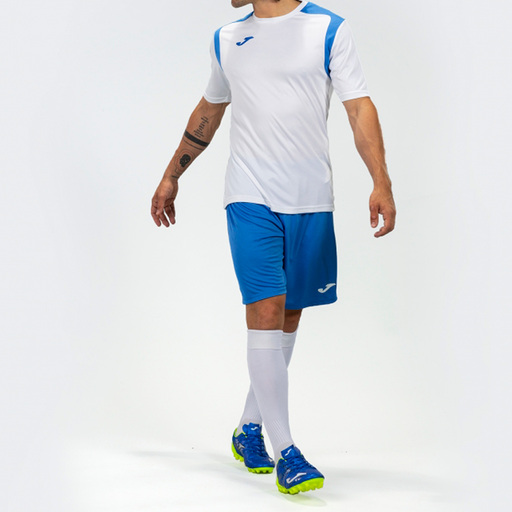 Camiseta Manga Corta Joma Championship V Blanco Royal