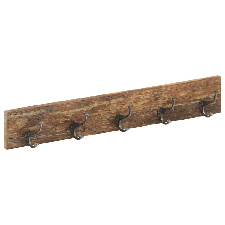 vidaXL - Kapstok - Bruin - Hout