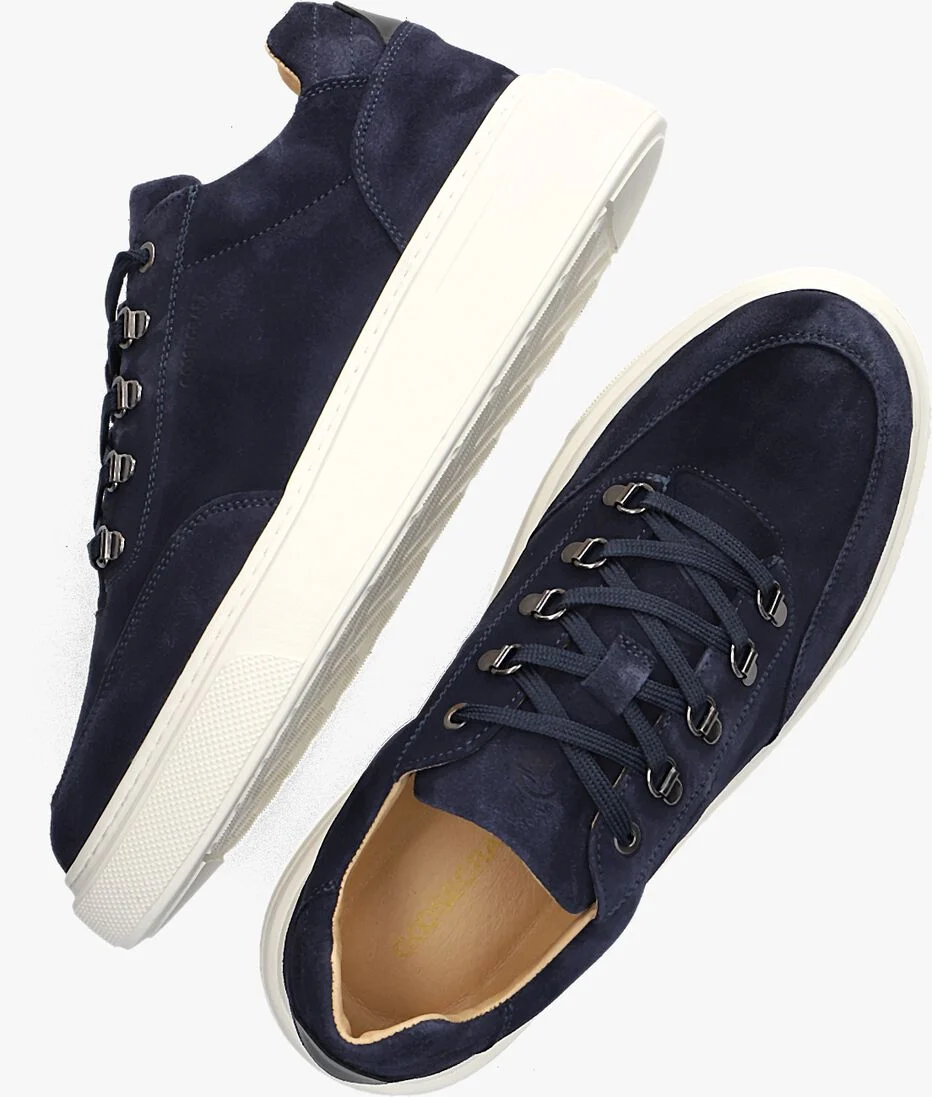 GOOSECRAFT blauwe goosecraft lage sneakers smew 1